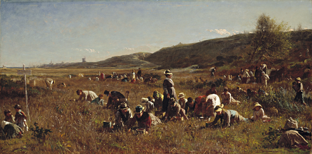 Timken American Masterpiece "The Cranberry Harvest" Featured in the Wall Street Journal